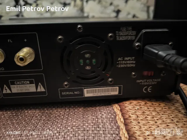 Промо ⭐ ⭐ ADVANCE ACOUSTIC EZY 8 + Bluetooth +USB стерео усилвател , снимка 7 - Ресийвъри, усилватели, смесителни пултове - 48925665