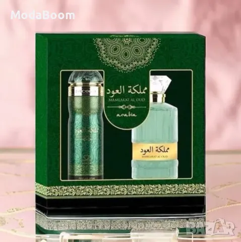 Подаръчен комплект парфюм и дезодорант за мъже и жени Mamlakat Al Oud, снимка 4 - Унисекс парфюми - 48370039