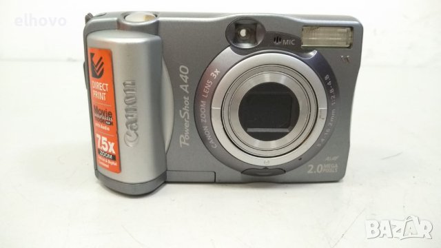 фотоапарат Canon Power Shot A40, снимка 6 - Фотоапарати - 41650929