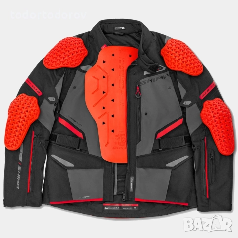 Дамско текстилно мото яке SHIMA DUNE WP Black/Gray, снимка 8 - Аксесоари и консумативи - 51530328