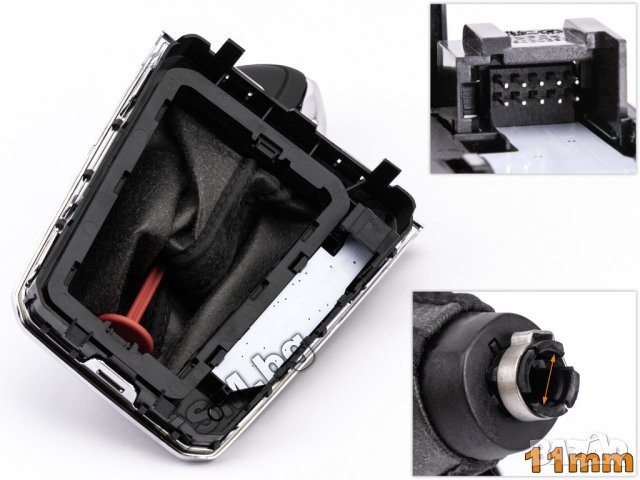 КОЖЕНА ТОПКА СКОРОСТЕН ЛОСТ С МАНШОН РАМКА КОНЗОЛА ЕЛЕКТРОНИКА за VW PASSAT B8 ARTEON DSG ПАСАТ Б8, снимка 8 - Аксесоари и консумативи - 41944306