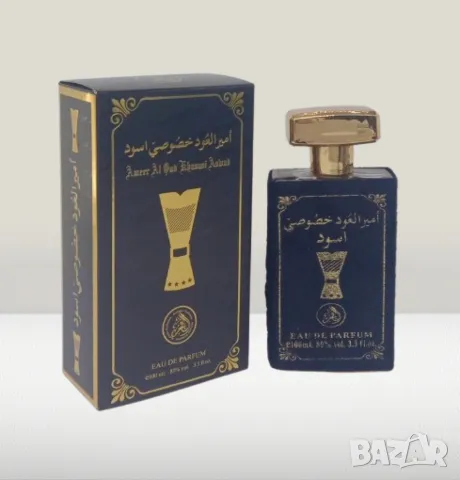 Арабски парфюм за мъже и жени AL-Fakhr Ameer Al Oud Khususi Aswad 100 ml, снимка 1 - Унисекс парфюми - 49019393