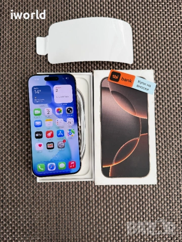 100% Battery 🔋 iPhone 16 Pro ❗️Лизинг от 31€/мес ❗️Desert Titanium❗️128GB , снимка 9 - Apple iPhone - 53682380
