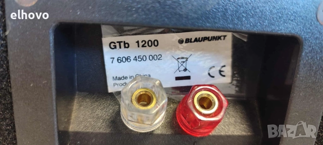 Бас каса Blaupunkt GTB 1200, снимка 6 - Тонколони - 51733891