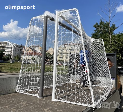 Врата футболна 3х2 м, стоманен профил ф 60 мм: – материал – стомана ф 60 мм – монолитна конструкция , снимка 2 - Футбол - 42331963