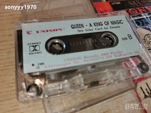 QUEEN-UNISON TAPE 0403261524E15R66, снимка 6 - Аудио касети - 53708267