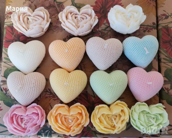 Ароматни Свещи от соев восък , снимка 2 - Декорация за дома - 43850571