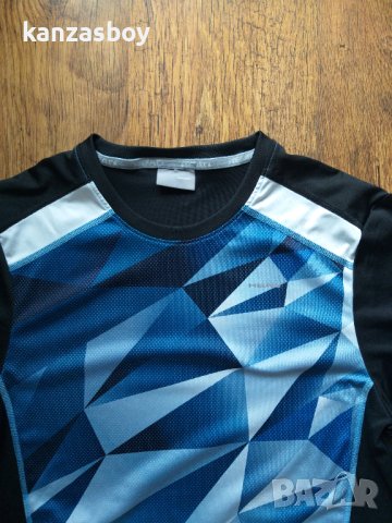 HEAD VISON GRAPHIC BLUE T-SHIRT - страхотна мъжка тениска КАТО НОВА , снимка 2 - Тениски - 40581074