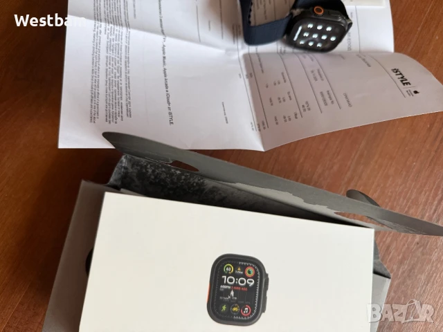 Apple watch ultra 2 черен  с гаранция