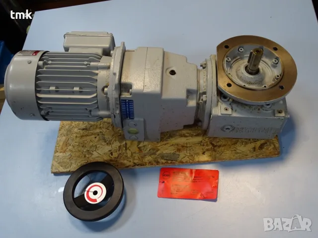вариаторен мотор редуктор STÖBER R17/VW1-1451-037-4 0.37kW Mechanical Speed Gear Box, снимка 7 - Резервни части за машини - 55920221