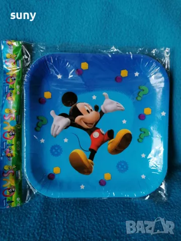 Парти артикули Мики и Мини Маус, снимка 15 - Други - 24228698