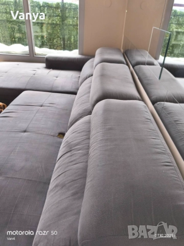 Разтегателен диван с ракла, снимка 5 - Дивани и мека мебел - 52841176