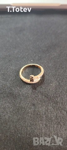 Златен дамски пръстен - 14к, снимка 3 - Пръстени - 53451150