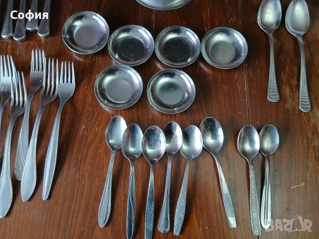 37 броя прибори за хранене сборна група, снимка 4 - Прибори за хранене, готвене и сервиране - 53614637