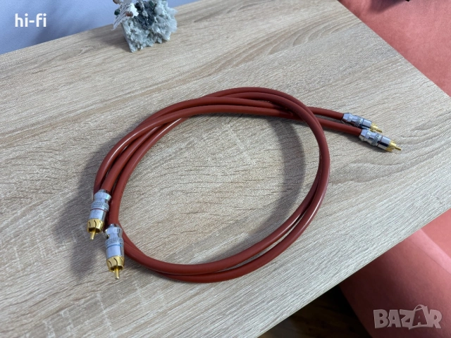 Sonic Link (Black Rhodium) Voices / Аудио Кабели, снимка 4 - Ресийвъри, усилватели, смесителни пултове - 53155782