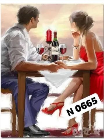 Диамантен гоблен - Наличен комплект за изработка 