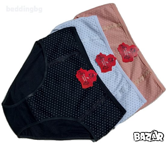 #Дамски #памучни #бикини , снимка 3 - Бельо - 42017610