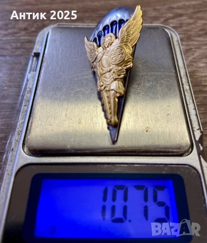 Комплект значки „Архангел Михаил“ (Украйна, ВДВ/ВДШ), снимка 4 - Колекции - 53616196