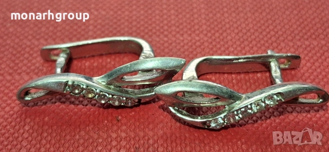 Сребърни обеци