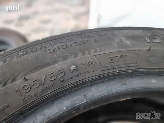 4бр летни гуми 195/55/16 MICHELIN L01624, снимка 6 - Гуми и джанти - 47377125