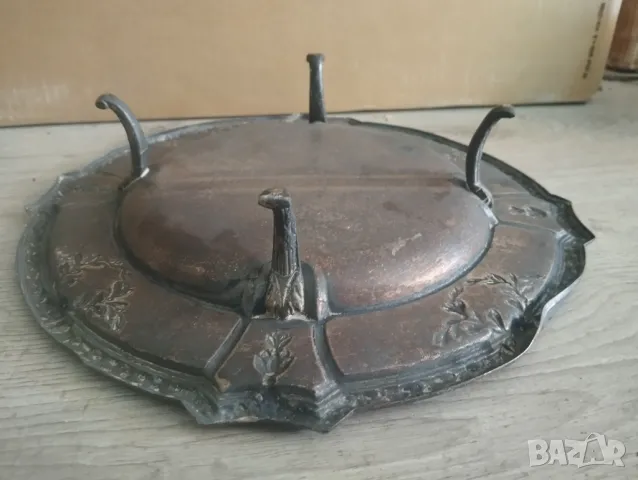 Стара купа арт деко, снимка 5 - Антикварни и старинни предмети - 47438080