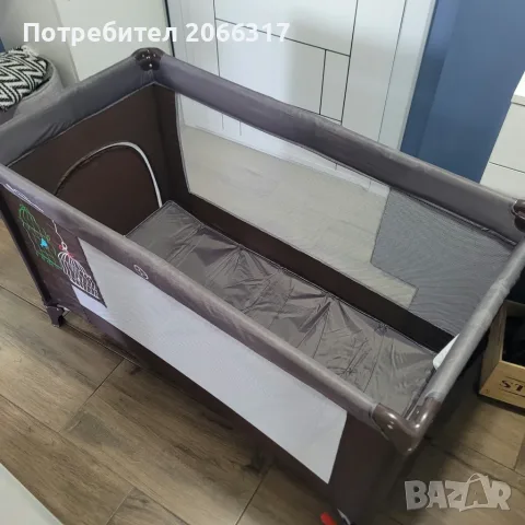 Бебешка кошара 3 в 1 с матрак, за игра, за спане, сгъваема, снимка 4 - Кошарки - 55859438