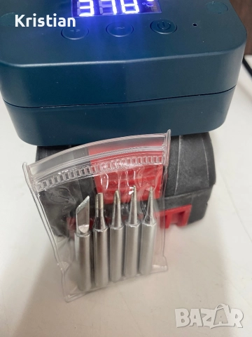 Поялник BOSCH 18v , снимка 8 - Поялници и запояване - 52421164