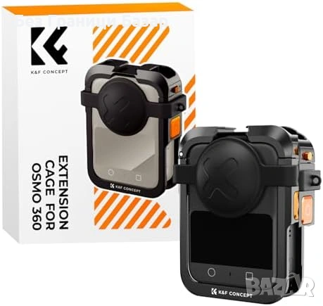 Нова Клетка за камера DJI Osmo 360 с магнитен монтаж и 1/4'' резба, снимка 8 - Чанти, стативи, аксесоари - 53020901