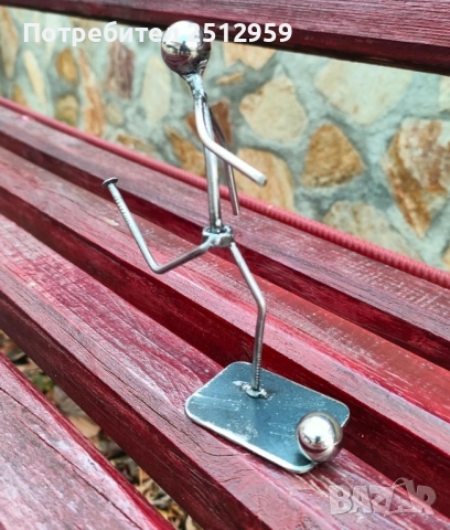 Метални фигури от болтове и гайки, снимка 8 - Статуетки - 51992574