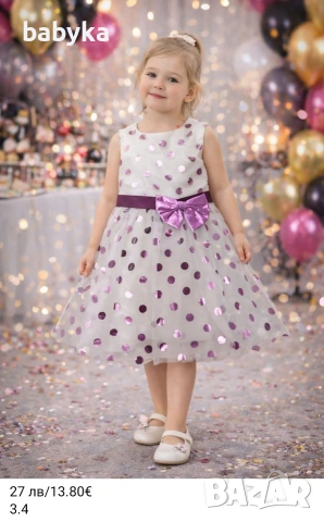 Детски рокли за официални поводи, снимка 10 - Детски рокли и поли - 50612137