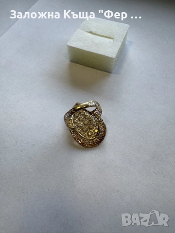 75€/ГР Златен пръстен “капка”, снимка 5 - Пръстени - 56310728