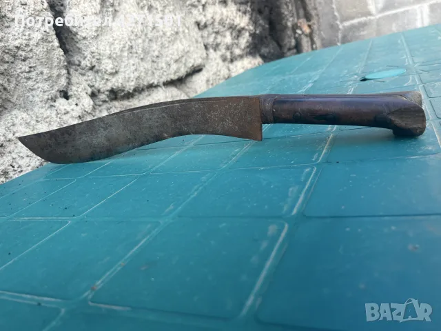 стар кован нож 19 век, снимка 7 - Ножове - 55903438