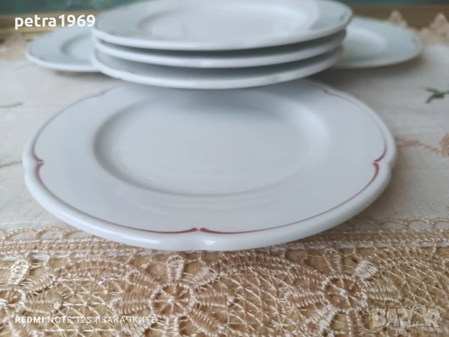 Порцеланови чинии на Bauscher Weiden, 7 бр., снимка 5 - Чинии - 51064318