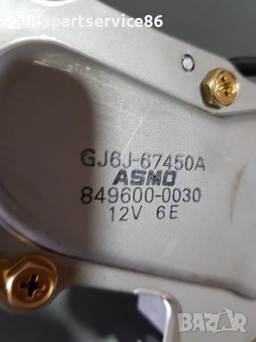 Мотор за задна чистачка за хечбек заден капак за Mazda 6 2.0D (2002-2007) 849600-0030, снимка 2 - Части - 53729016