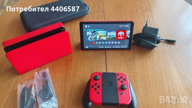 Nintendo Switch OLED Mario Red Limited Edition, снимка 2 - Nintendo конзоли - 56196473