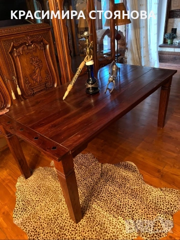 Трапезна маса с 6 стола