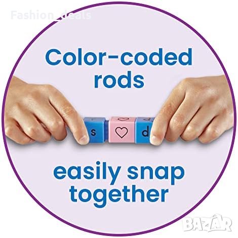 Ново Hand2Mind/ Учебни ресурси за учене на думи/Правопис Игра Деца, снимка 9 - Образователни игри - 41453265