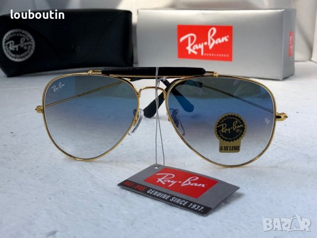 Ray-Ban RB3422 RB3025 limited edition слънчеви очила Рей-Бан авиатор с кожа