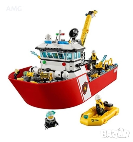 Lego City Fire Boat - Technic RC Tracked Racer, снимка 4 - Конструктори - 51585057