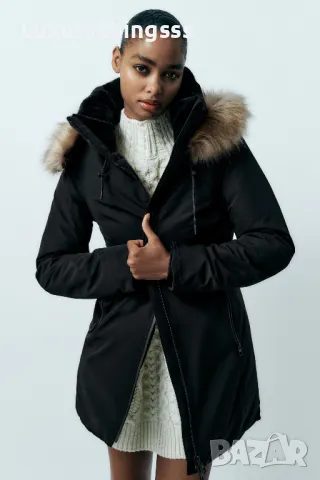 Дамска парка Zara, снимка 2 - Якета - 47976212