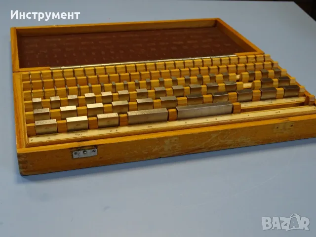 Комплект плоскопаралелни краечни мерки DDR MASSI Din 861 KL-1, снимка 14 - Други инструменти - 55751768