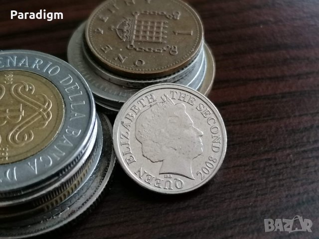 Монета - Остров Джърси - 5 пенса | 2008г., снимка 2 - Нумизматика и бонистика - 35693061