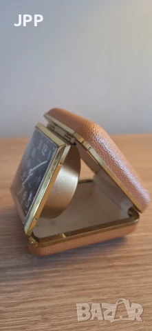 Туристически часовник с будилник EUROPE 2 JEWELS, снимка 2 - Антикварни и старинни предмети - 50999633