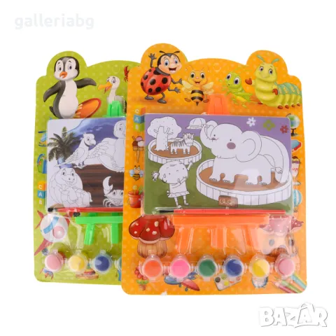 Комплект за оцветяване, снимка 4 - Рисуване и оцветяване - 49547252