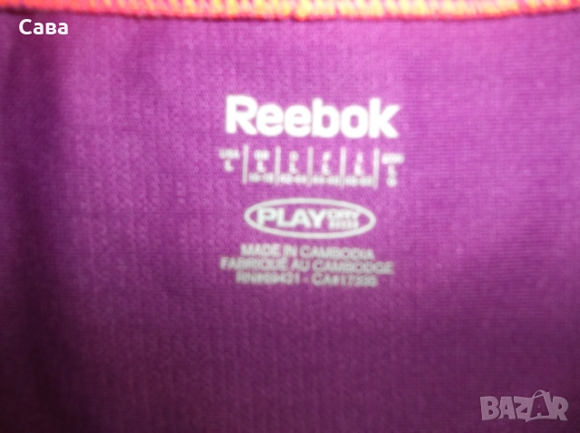 Тениска и потници REEBOK  дамски,ХС-С и Л  /черен,зелен,лила/, снимка 2 - Тениски - 51634927