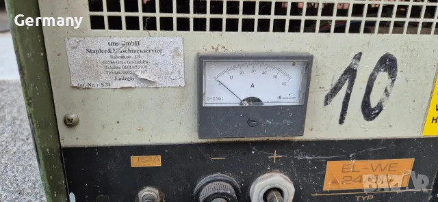 немско зарядно за електрокар мотокар 24v 50a, снимка 4 - Аксесоари и консумативи - 56121221