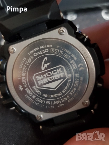 Casio g-shock gst-b100-1a часовник , снимка 2 - Мъжки - 52972563