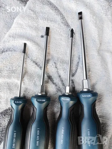 Отвертки Bosch 5 части , снимка 4 - Отвертки - 55859426
