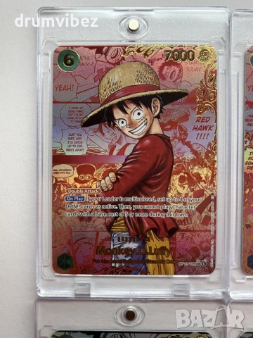 One Piece Cards- Monkey.D.Luffy,Portgas.D.Ace & Sabo, снимка 4 - Колекции - 55752299
