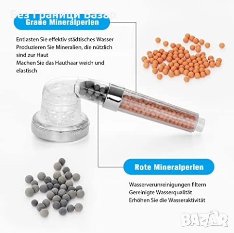 Нова SPA душ слушалка с йонен филтър, силна струя, 3 режима и маркуч, снимка 5 - Други стоки за дома - 52216034